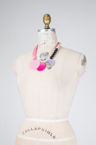 Collier rose pop! (TU)