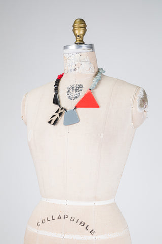 Collier rouge pop! (TU)
