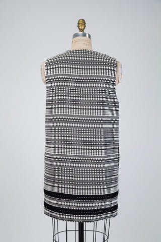 Black and white graphic jacquard jacket (6)