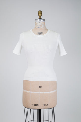 White ribbed knit top (6)