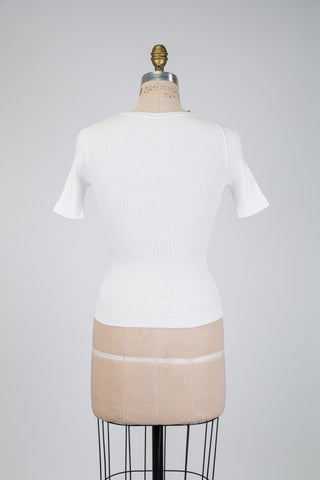 White ribbed knit top (6)