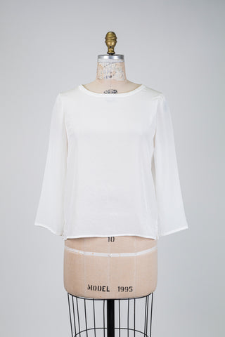 Two-material textured white top (6)