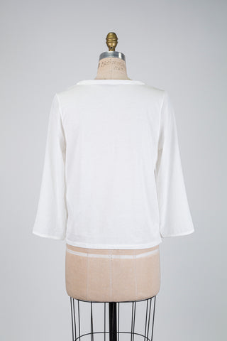 Two-material textured white top (6)