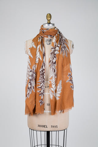 Light terracotta scarf (OS)