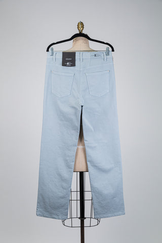 Light blue straight-cut denim trousers (4-6-8-12-14)