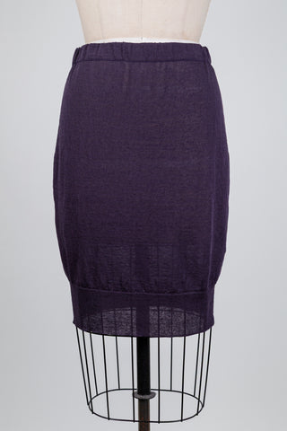 Sheer Purple Linen Skirt/Tube Top (M+L)