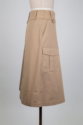 Beige cargo wrap skirt (4+6)