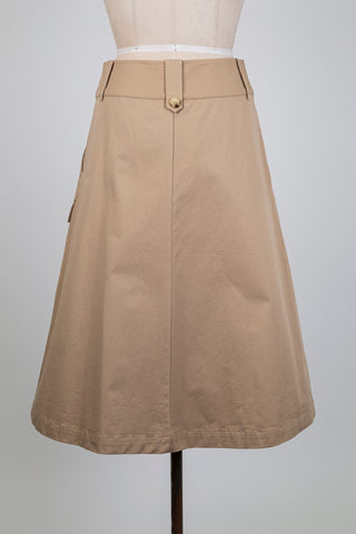 Beige cargo wrap skirt (4+6)