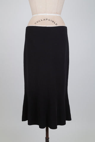 Jupe tulipe noire (L)