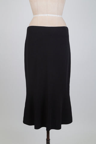 Jupe tulipe noire (L)