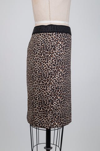 Jupe sport chic léopard (S+M)