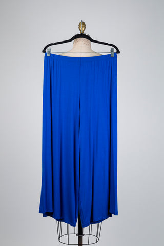 Pantalon ample bleu indigo (10+)