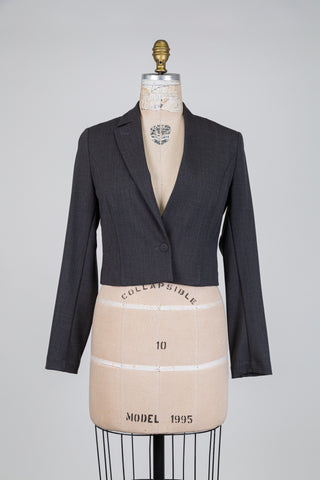Blazer Spencer gris indémodable  (XS-S-L)