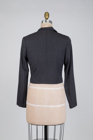 Blazer Spencer gris indémodable  (XS-S-L)