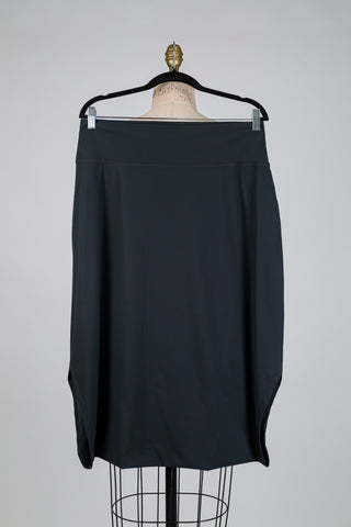 Jupe sarouel sport chic vert boréal (M/L)