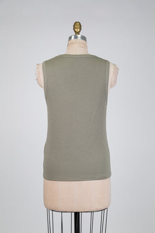 Sage Green Minimalist Top (8 and 12)