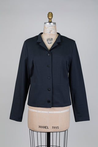 Boreal green jacket with mandarin collar (L)