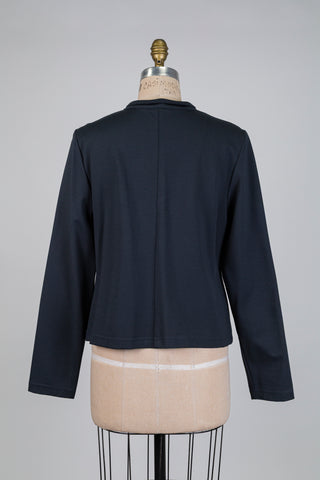 Boreal green jacket with mandarin collar (L)