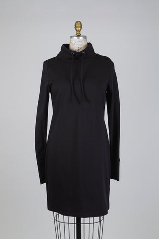 Black hoodie dress (XS-SM)