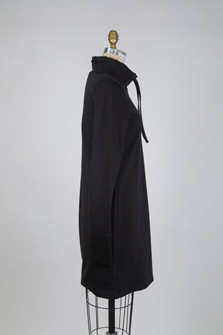 Black hoodie dress (XS-SM)