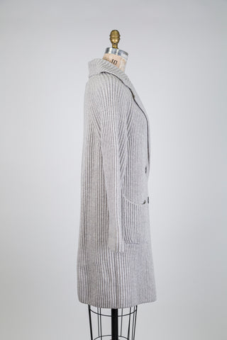 Veste cardigan grise (6)