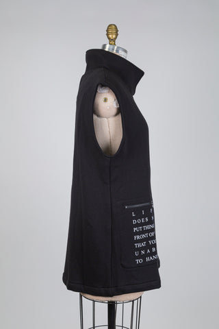 Veste noire force intérieure (M+L)