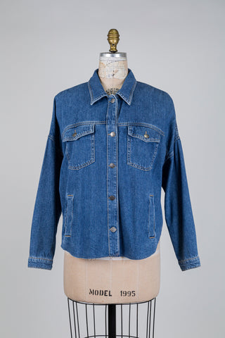 Surchemise en denim LIU JO strass (XS-S-M)