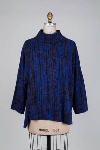 Oversized watercolor effect sweater (S)