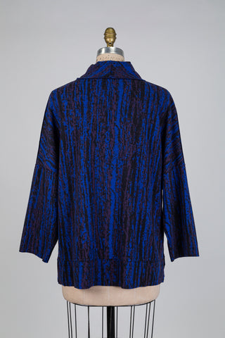 Oversized watercolor effect sweater (S)