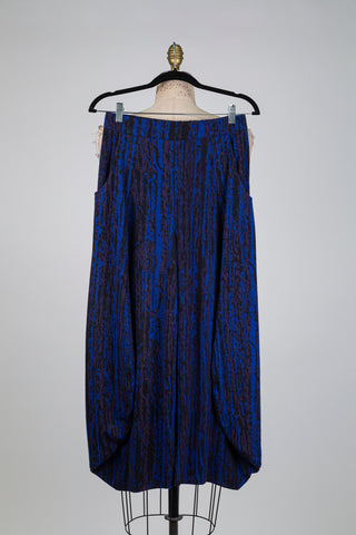 Pantalon ballon effet aquarelle (S)