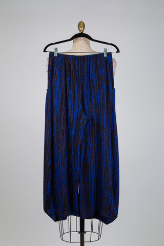 Pantalon ballon effet aquarelle (S)