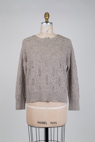 Chandail sable Lurex argent (6)