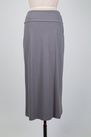 Fog grey microfiber skirt (S to L)