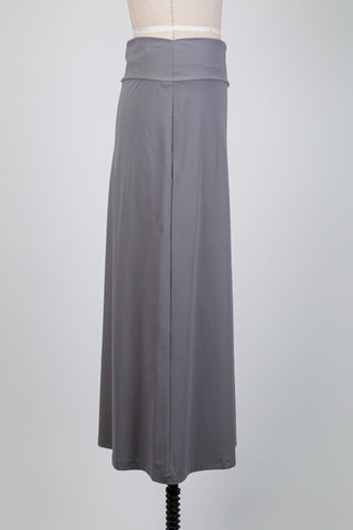 Fog grey microfiber skirt (S to L)