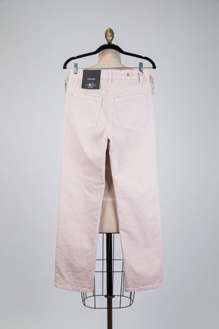 Pantalon en denim rose doux (4-6-14)