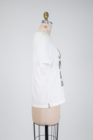 Pearlescent White T-shirt I Love Love (6)