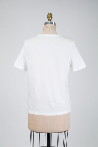 Pearlescent White T-shirt I Love Love (6)
