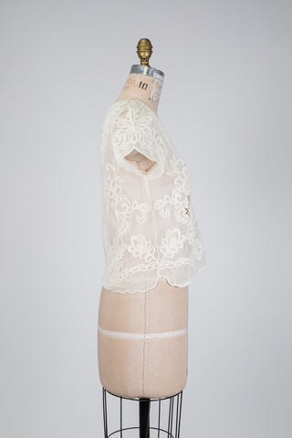 Ivory floral lace top (2)