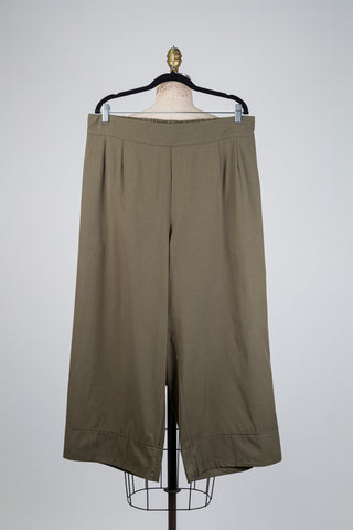 Pantalon kaki à jambe large (XL-XXL)