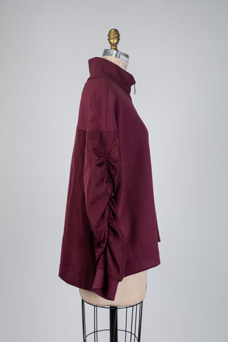 Chandail sport-chic bordeaux (14/16)