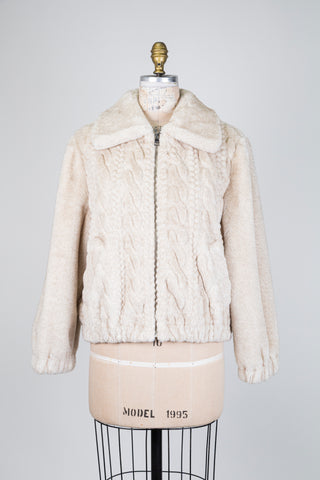 Faux fur twist jacket (4 to 10)
