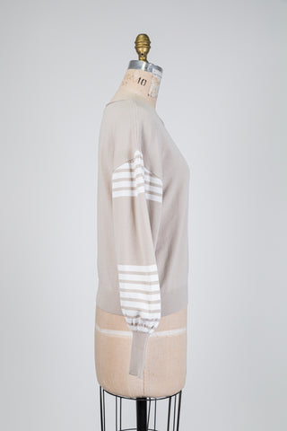 Chandail en maille greige (TU)