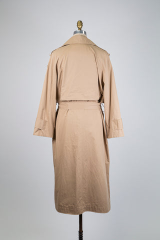 2-in-1 beige trench coat with detachable waist (10 to 14)