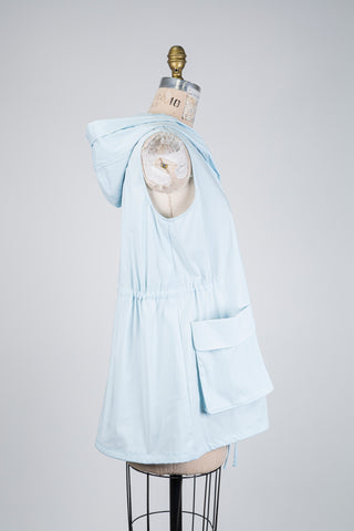 Veste sans manches bleu glacier (XS à XXL)