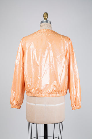 Veste pêche nacrée à boutons dorés (S-L-XL)