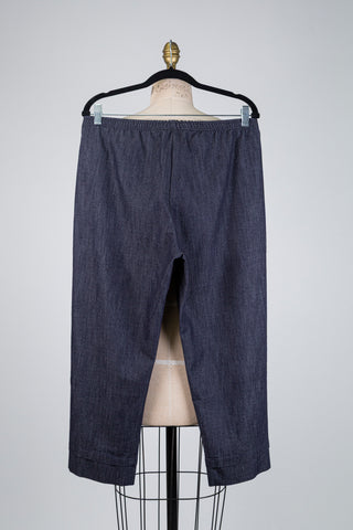 Cigarette leg denim trousers (10+)