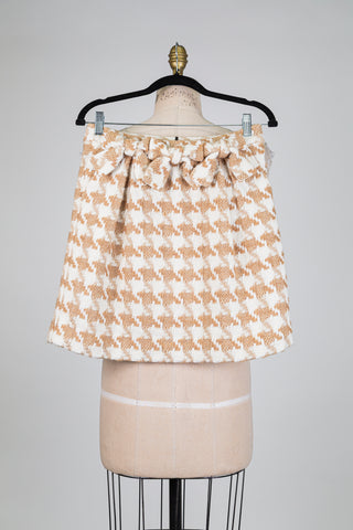 Jupe pied-de-coq bouclée (6/8)