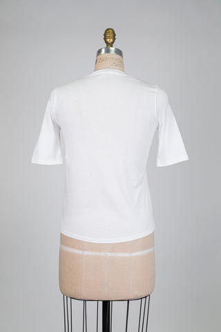 T-shirt blanc classique (4)