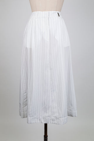 Jupe blanche à rayures noires (6)
