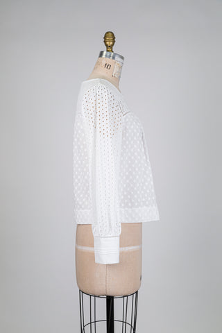 White broderie anglaise blouse (6)